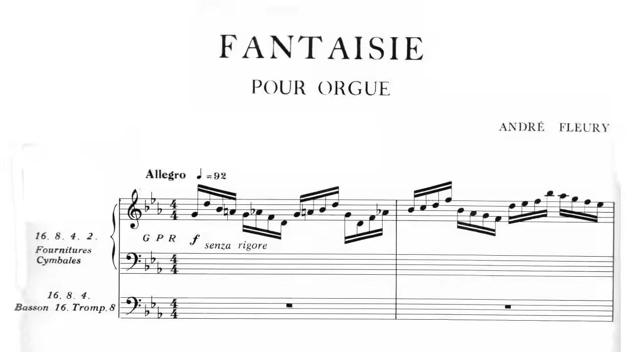 André Fleury - Fantaisie