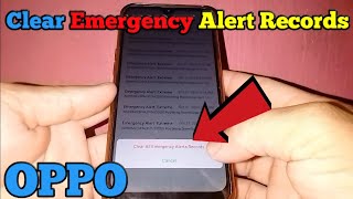Download Lagu How to Clear Emergency Alert Records on OPPO A5s MP3