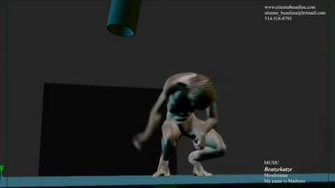 3d animation demo reel 2010 Etienne Beaulieu