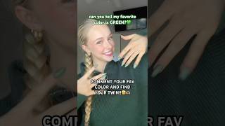 FIND YOUR COLOR TWIN IN THE COMMENTS!!🫶🏼 #ellahperry #colors #comments #relatable #ootd #shorts