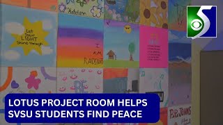 Athlete Statistics Lotus Project room will help SVSU students find peace