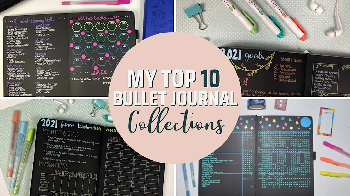 My Top 10 Bullet Journal Collections // Steal These For Your Own Journal!