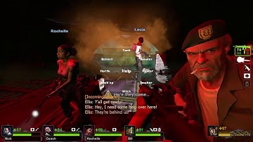 Left 4 Dead 2 Custom Campaign Crash Bandicoot TRODC With All 8 Survivors Gameplay (As El Read Below)