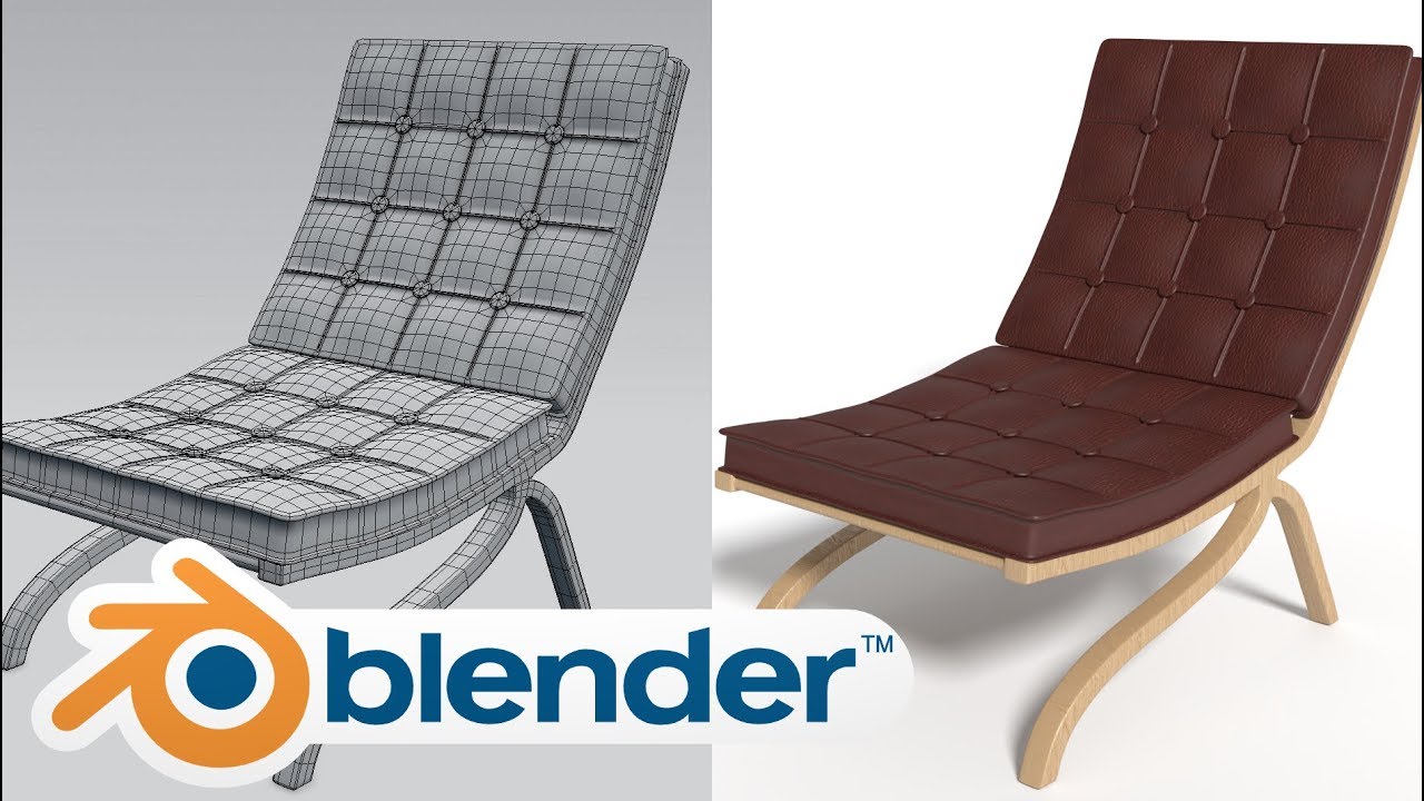 Blender Chair Tutorial. Full HD YouTube