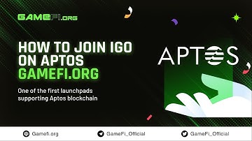 Tutorial #4 | How To Join IGO On Aptos With GameFi.org Launchpad