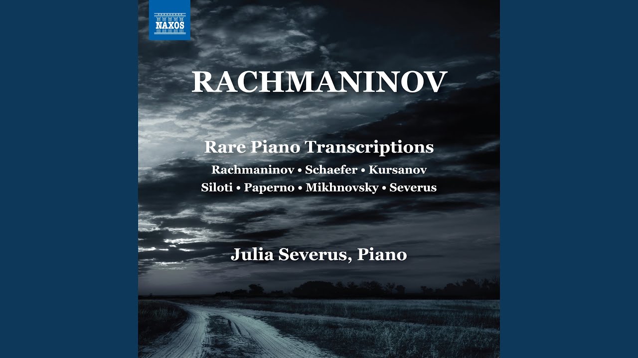 6 Songs, Op. 4: No. 4. Do Not Sing to Me, Beautiful Maiden (arr. S. Kursanov for piano)