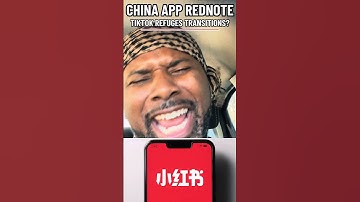 TIKTOK MOVES TO REDNOTE CHINA APP?