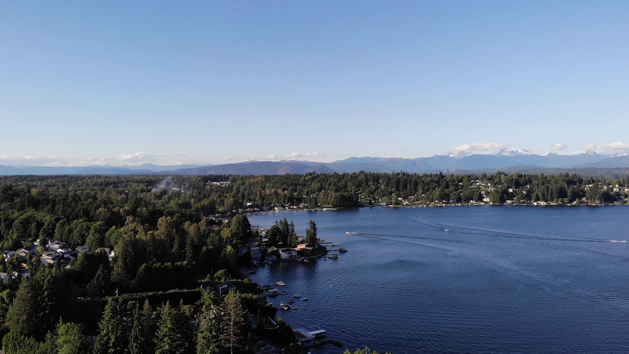 Lake Stevens Wa 4K Drone Footage 2020 YouTube