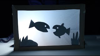 For Kids! Make your own Mini Shadow Puppet Show!