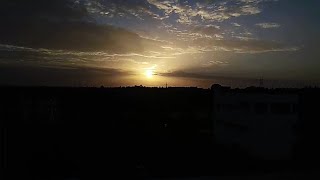 beautiful sunset timelapse taken from redmi note 4 android phone