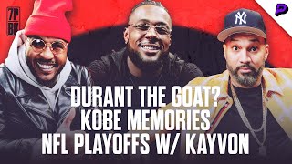 The GOAT Case for Durant, Kobe Relationship, NBA's Newest Rivalry & NFL Talk with Kayvon Thibodeaux
