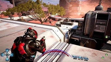 Mass Effect Andromeda Multiplayer - Human Vanguard - Firebase Sand Storm - Remenant