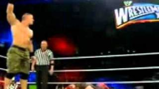 John Cena vs Kane Ambulance Match Elimination Chamber 2012 Highlight
