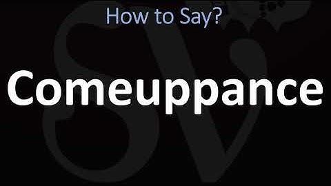 How to Pronounce Comeuppance? (CORRECTLY)