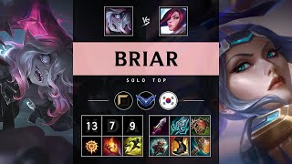 Briar Top vs Fiora - KR Diamond Patch 25.15