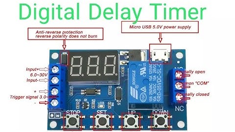 How to use timer module