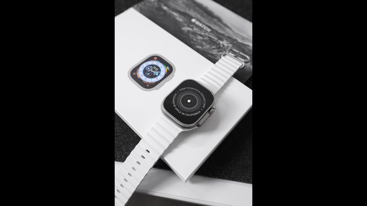 Unboxing: Apple Watch Ultra + White Ocean Band   YouTube