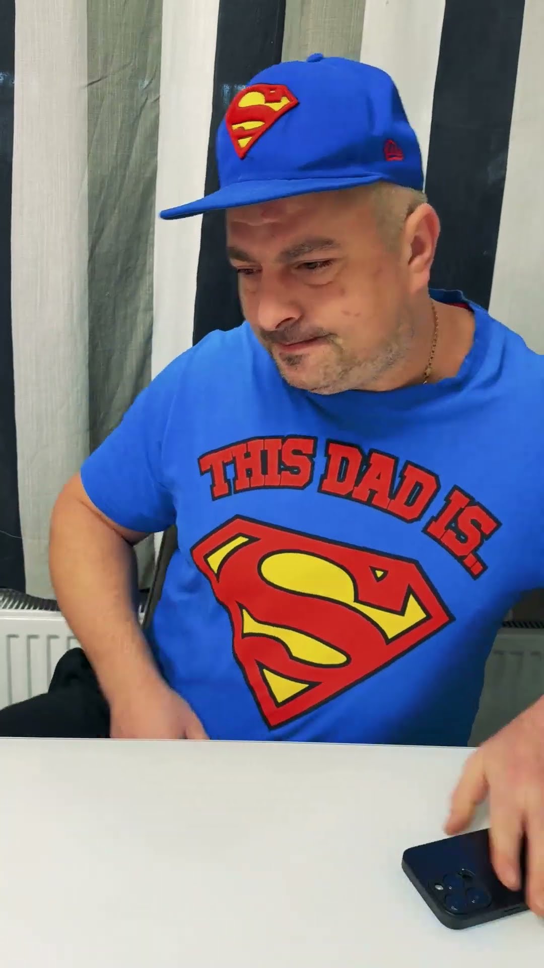 comedy: ?baby gets help from dad?❤️?