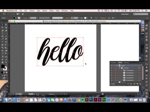 Download How to Make SVG Cut Files for Cricut & Silhouette - YouTube