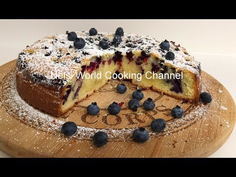 Melt In Your Mouth Blueberry Cake Recipe