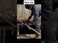 Underground Shelter 🏡 Construction# From start to finish #survival #survivalshelter #shelterbuilding