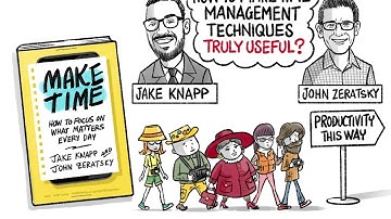 "Make Time" by Jake Knapp and John Zeratsky - Time Management - BOOK SUMMARY