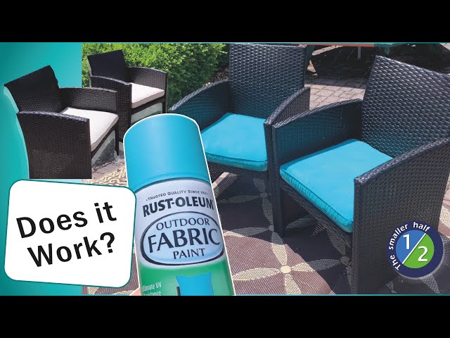 Review, Rustoleum Outdoor Fabric Paint - Scavenger Chic