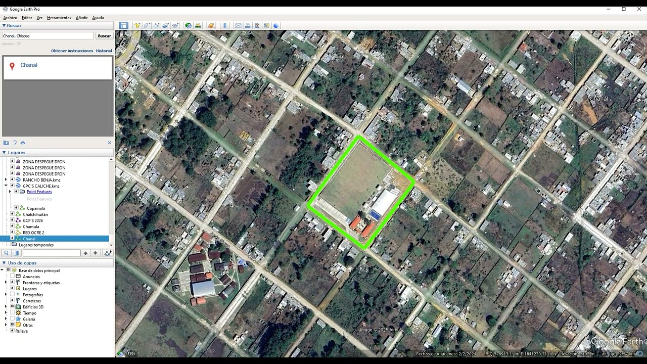 CHANAL POLIGONAL CERRADO