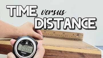 TIME VS DISTANCE EXPERIMENT | MOTION OF MARBLE DOWN A RAMP | IGCSE Science Lab Experiment