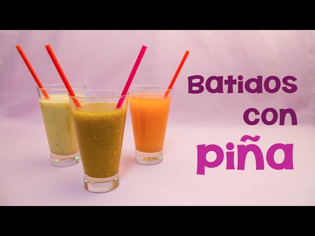 Batidos con pina para perder peso