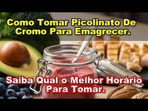 Como Tomar Picolinato De Cromo Para Emagrecer YouTube como-tomar-picolinato-de-cromo-para-emagrecer-youtube