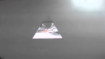 Ciudad Triangular - Interactive video mapping instalation