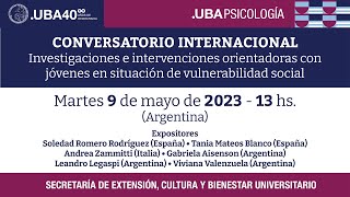 Investigaciones e intervenciones orientadoras con jóvenes en situación de vulnerabilidad social