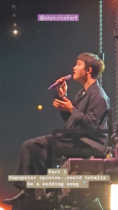 12th Song: My Dear (Part 1)#DO #DohKyungSoo #도경수 #DOit2025 #DOitManila #DOItInManila #EXO