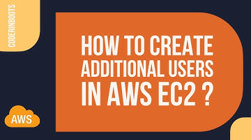 How to create additional users in an AWS EC2 instance ?