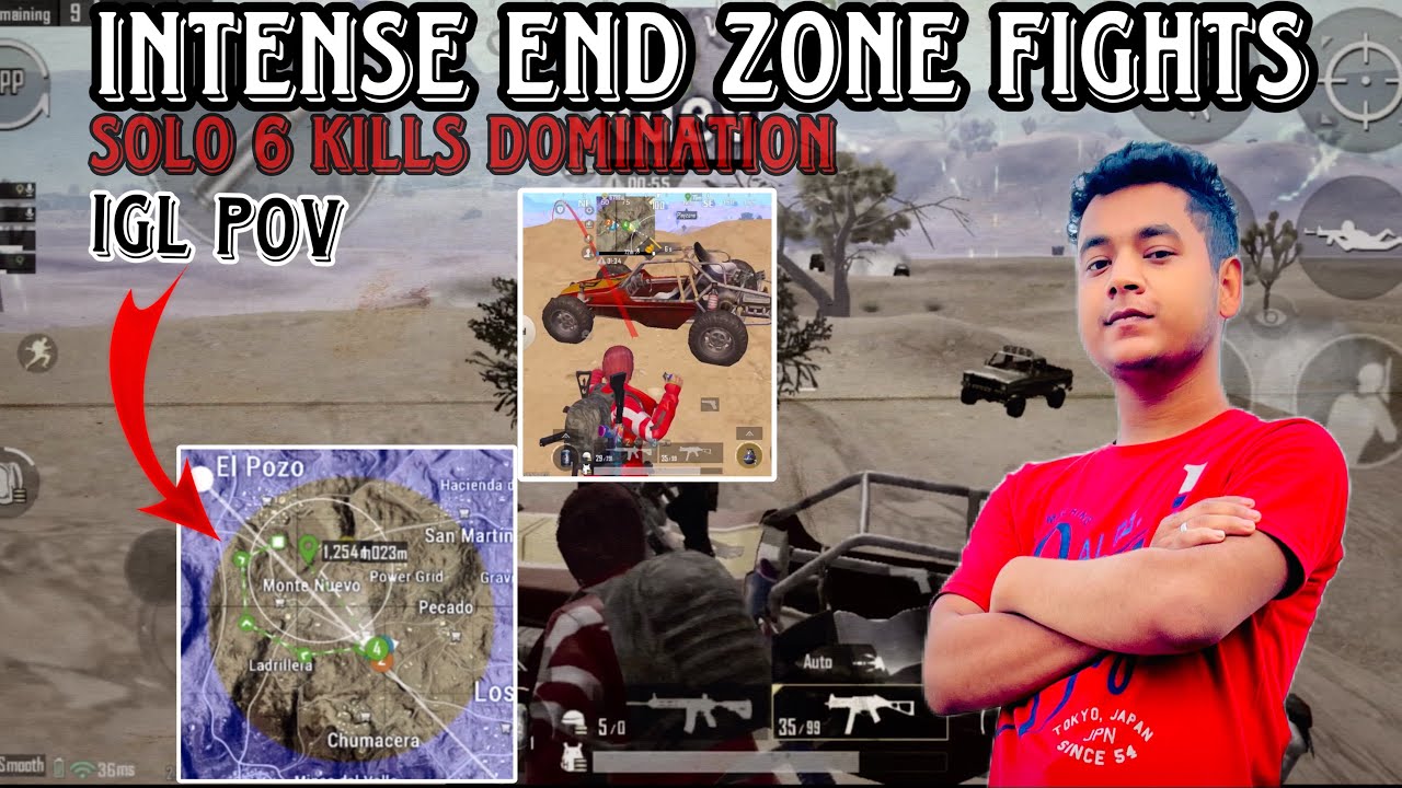 Solo 6 kills domination in T1 scrims | End Zone Fights | DYNAMIC GAMER ...