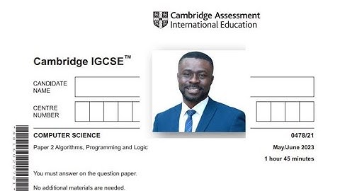 IGCSE Computer science June 2023 0478 s23 qp 21
