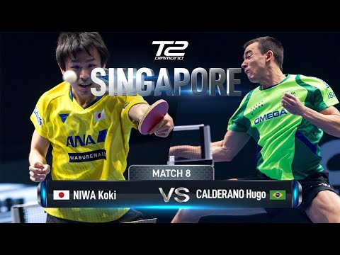 Hugo Calderano vs Koki Niwa | T2 Diamond 2019 Singapore (R16)