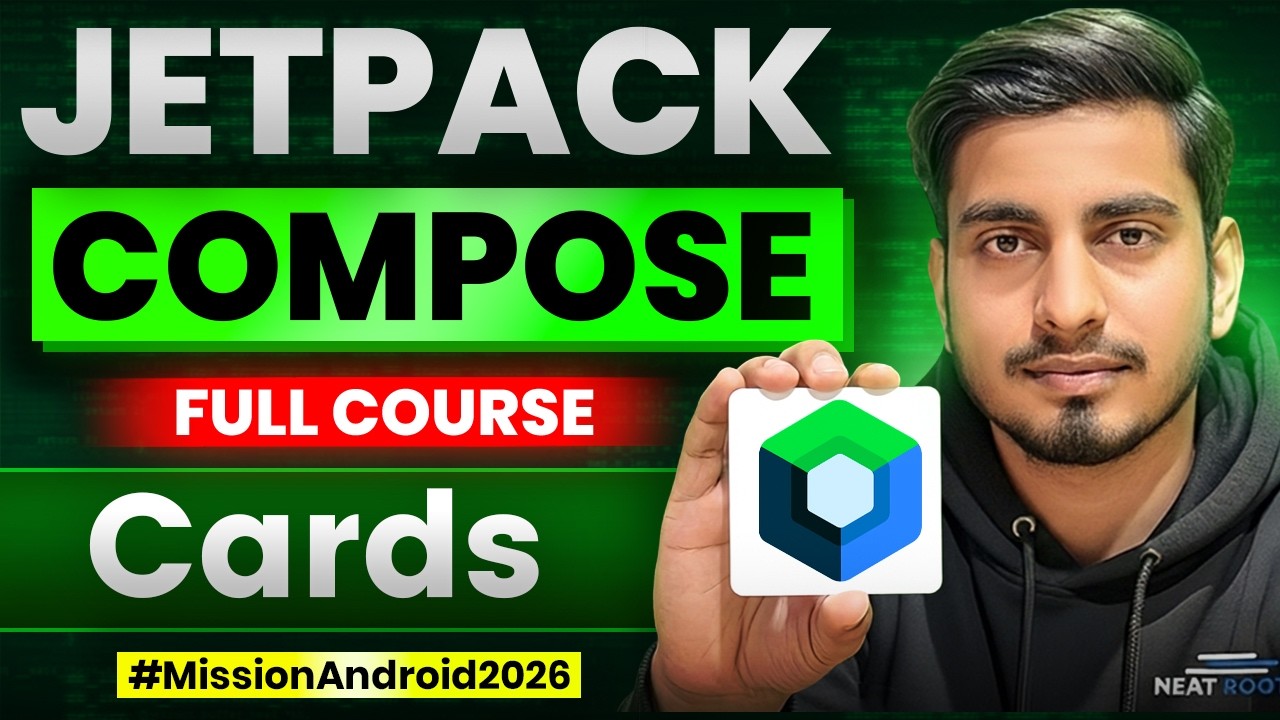 Building Modern Card UI - Android Jetpack Compose 06 - YouTube