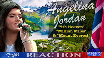 Angelina Jordan First Time Reaction “Festivalsommer” "7th Heaven", "Million Miles" & "Mount Everest"