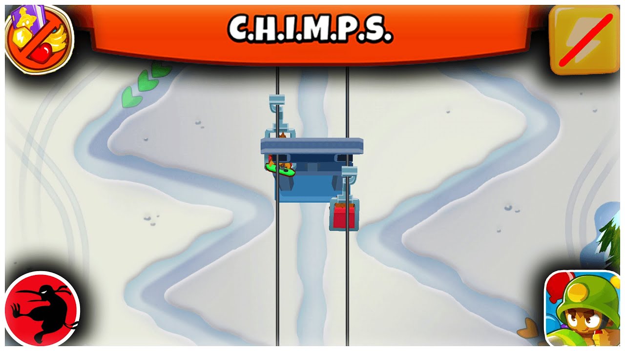 BTD 6 Alpine Run - Chimps Time-lapse [BEGINNER]
