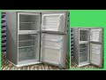 Deep cleaning  fridge hisense double fridge