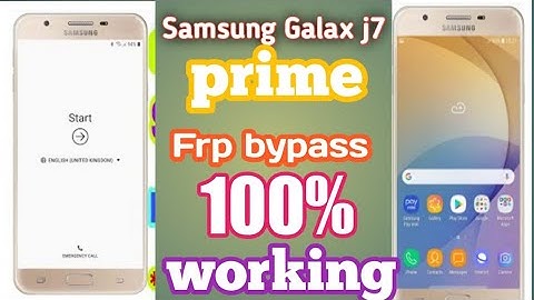 Samsung J7 Prime Frp Bypass Without PC New Trick 2022 ! Samsung (g610f)8.1 frp bypass/ google lock