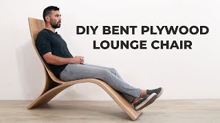 Bending Plywood To Make a Lounge Chair | #RocklerBentWoodChallenge
