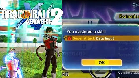 How To Get Data Input!| DRAGON BALL XENOVERSE 2