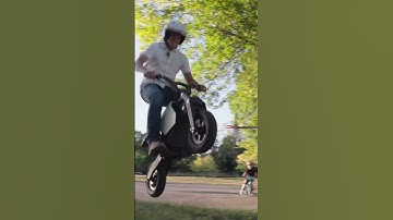 Absolutely RIPPING a 3D-Printed Motorbike