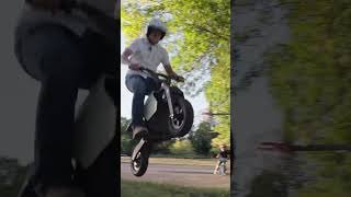 Absolutely RIPPING a 3D-Printed Motorbike