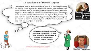 LgrParadoxe #4 : Le paradoxe de l'examen surprise