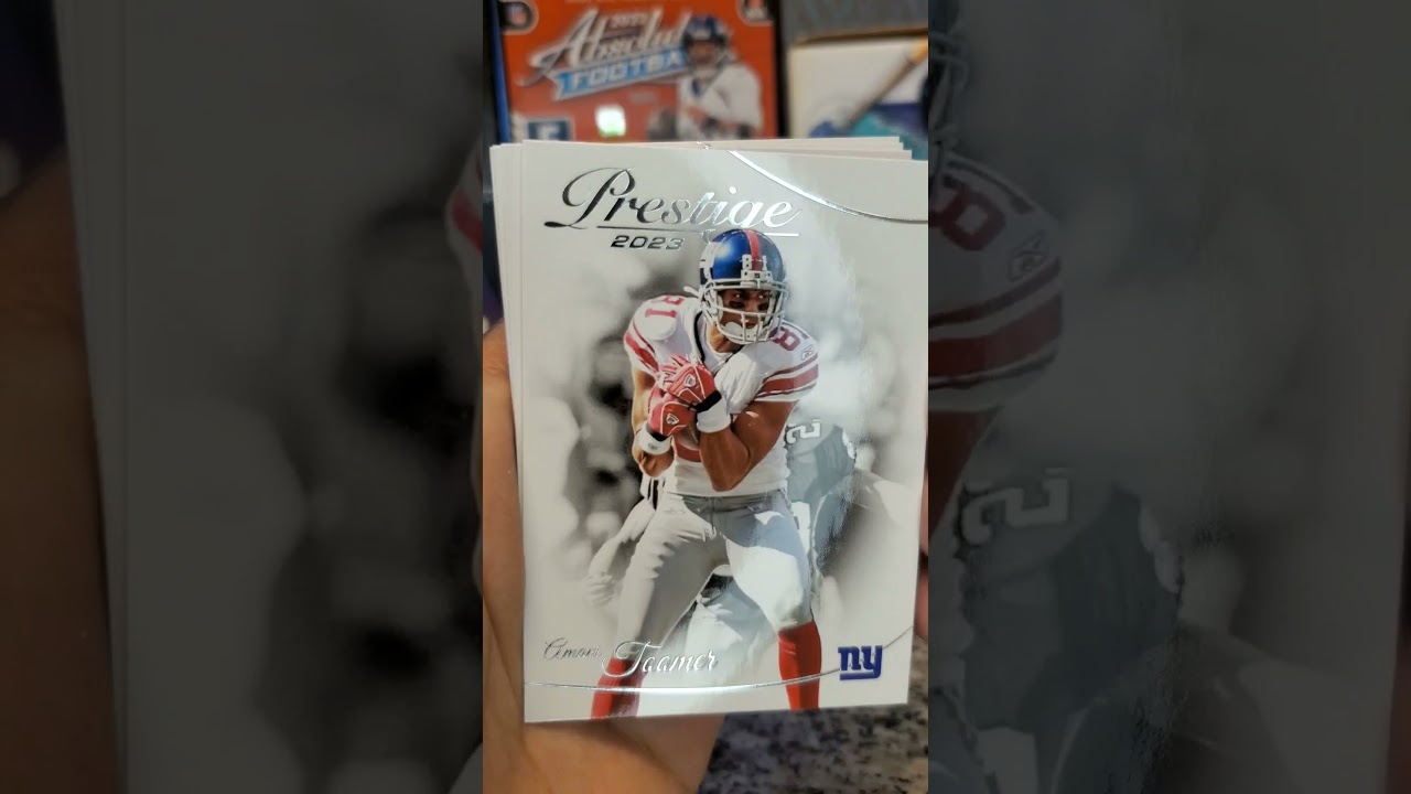 2023 NFL  Panini Prestige 5 card pack rip. 