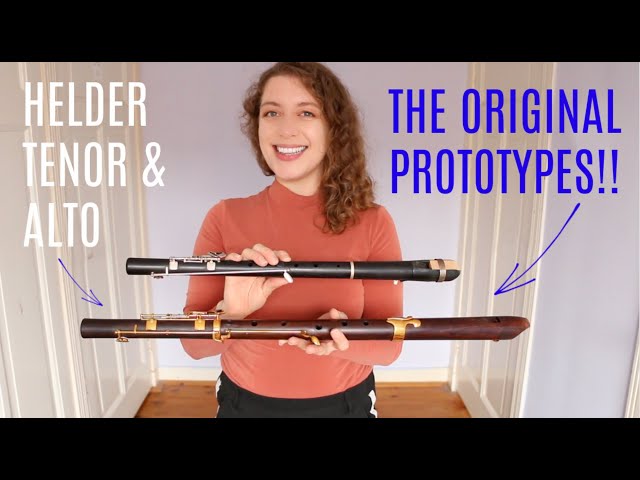 Playing THE VERY FIRST Helder recorders ever made! | Team Recorder